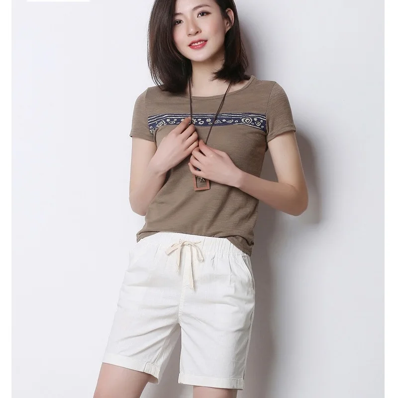 Summer thin section cotton linen female loose Multi Color large size was thin wide leg hot straight casual Fashion Hot Shorts
Summer thin section cotton linen female loose Multi Color large size was thin wide leg hot straight casual Fashion Hot Shorts
