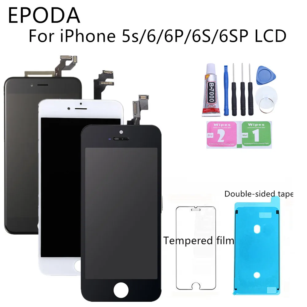 Grade AAA+++ For iPhone 6 6S Plus LCD With 3D Force Touch Screen Digitizer Assembly For iPhone 5S Display No Dead Pixel
Grade AAA+++ For iPhone 6 6S Plus LCD With 3D Force Touch Screen Digitizer Assembly For iPhone 5S Display No Dead Pixel
