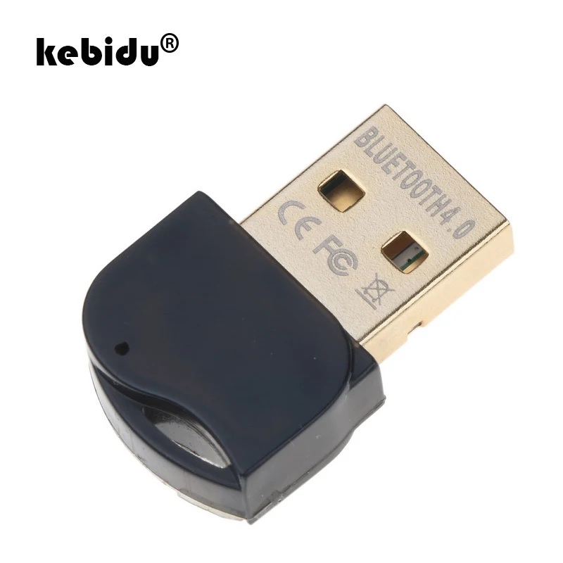 kebidu Mini USB Bluetooth 4.0 adapter high speed 3Mbps Dual-mode Bluetooth Transfer USB Dongle Transmitter Receiver Up to 20m
kebidu Mini USB Bluetooth 4.0 adapter high speed 3Mbps Dual-mode Bluetooth Transfer USB Dongle Transmitter Receiver Up to 20m