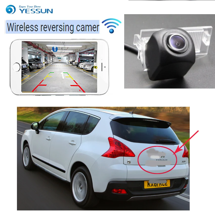 YESSUN car hd wireless rear view camera For Peugeot RCZ rcz 2009-2015 Night Vision backup camera license plate lamp camer
YESSUN car hd wireless rear view camera For Peugeot RCZ rcz 2009-2015 Night Vision backup camera license plate lamp camer