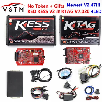 KESS V2 V5.017 EU Red PCB No Token Limit ECM Titanium KTAG V7.020 4 LED Master Version ECU programming tool V2.47 Car/Truck/bike
KESS V2 V5.017 EU Red PCB No Token Limit ECM Titanium KTAG V7.020 4 LED Master Version ECU programming tool V2.47 Car/Truck/bike