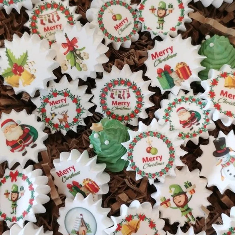 Santa Claus Bell Socks Image Sugar Stamp Chocolate Transfer Sheet Christmas Party Cake Decoration Tools,Kitchen Baking Tools
Santa Claus Bell Socks Image Sugar Stamp Chocolate Transfer Sheet Christmas Party Cake Decoration Tools,Kitchen Baking Tools