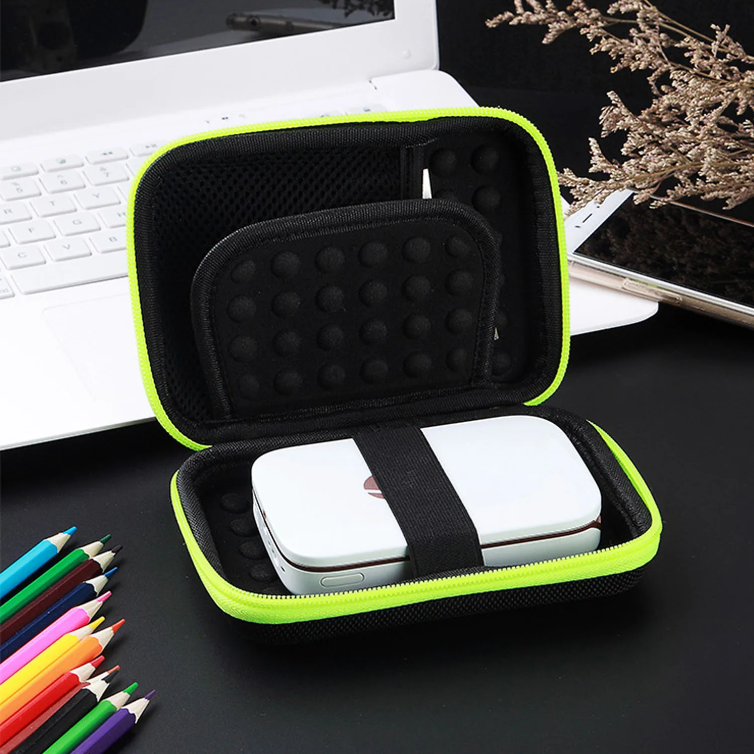Gosear Portable Carrying Protective Storage EVA Case Bag Shell Cover for LG Polaroid ZIP HP Sprocket Photo Printer Accessories
Gosear Portable Carrying Protective Storage EVA Case Bag Shell Cover for LG Polaroid ZIP HP Sprocket Photo Printer Accessories