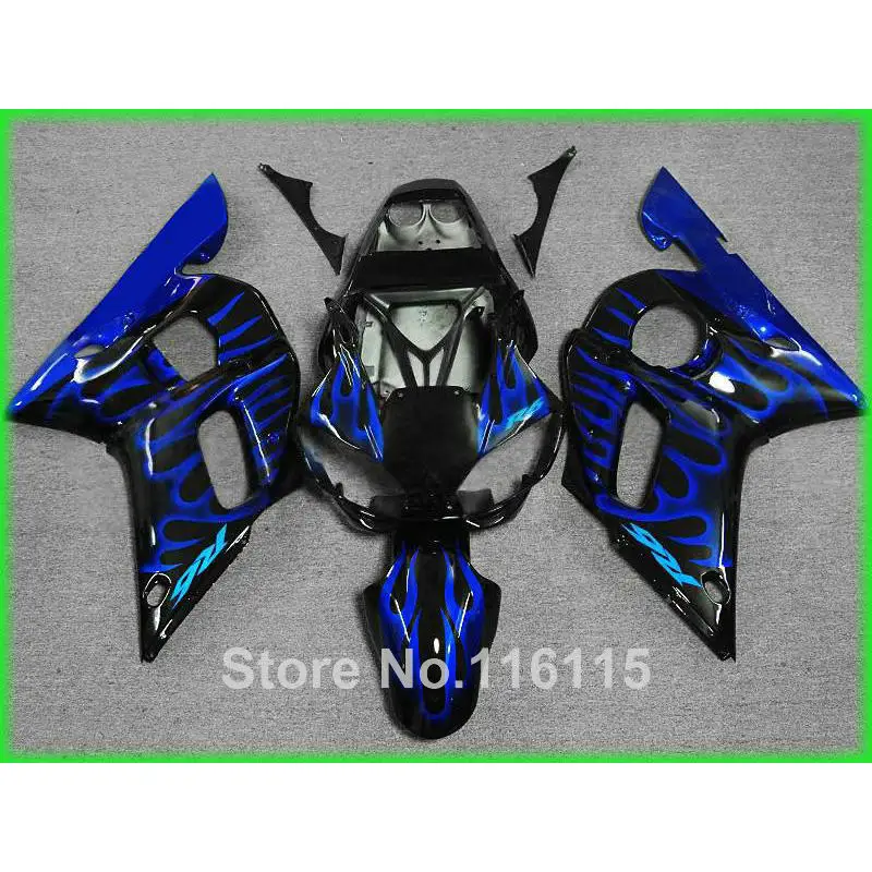 full fairing kit for YAMAHA R6 1998 1999 2000 2001 2002 R6 blue flames black YZF R6 fairings set 98-01 02 #3277
full fairing kit for YAMAHA R6 1998 1999 2000 2001 2002 R6 blue flames black YZF R6 fairings set 98-01 02 #3277