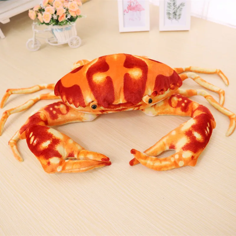 Ocean Creatures Plush Crab Cushion Doll Cute Stuffed Marine Animal Toys for Baby Kids Birthdays Gifts Home Decoration
Ocean Creatures Plush Crab Cushion Doll Cute Stuffed Marine Animal Toys for Baby Kids Birthdays Gifts Home Decoration