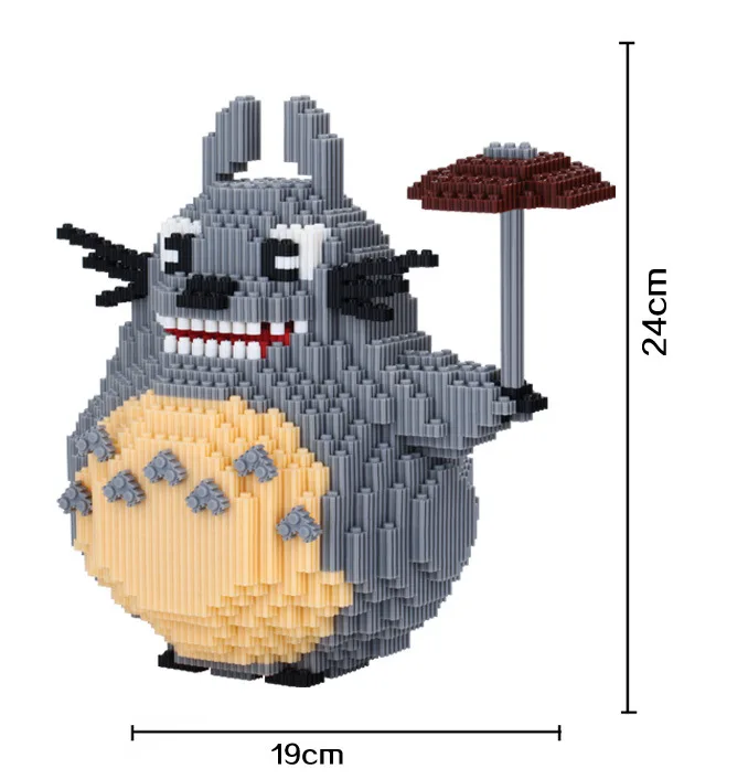 xizai Connection Blocks Big Size Totoro Building Blocks Anime Juguetes Assemblage Toys 3D Auction Figures Toys for Children 8003
xizai Connection Blocks Big Size Totoro Building Blocks Anime Juguetes Assemblage Toys 3D Auction Figures Toys for Children 8003