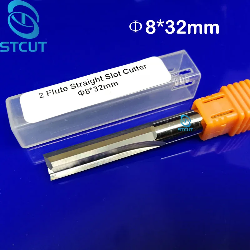 2pcs 8*32MM Carbide Two/Double Flute Straight Slot Router Bit, CNC Carving Engraving Tools, Wood Milling Cutter
2pcs 8*32MM Carbide Two/Double Flute Straight Slot Router Bit, CNC Carving Engraving Tools, Wood Milling Cutter