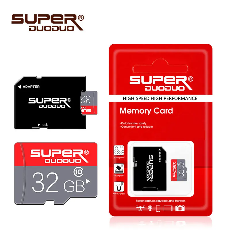 Class 10 memory card 8GB 16GB 32GB micro sd card 64GB 128GB tarjeta microsd 32gb mini TF card 4GB flash drive with Free adapter
Class 10 memory card 8GB 16GB 32GB micro sd card 64GB 128GB tarjeta microsd 32gb mini TF card 4GB flash drive with Free adapter