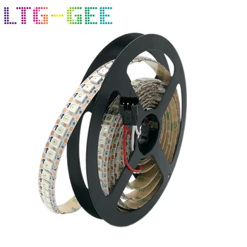 5V WS2812B 144 LEDs/m Black/White PCB Individual Addressable Full Color led Pixel Strip Dream Color Non-Waterproof
5V WS2812B 144 LEDs/m Black/White PCB Individual Addressable Full Color led Pixel Strip Dream Color Non-Waterproof