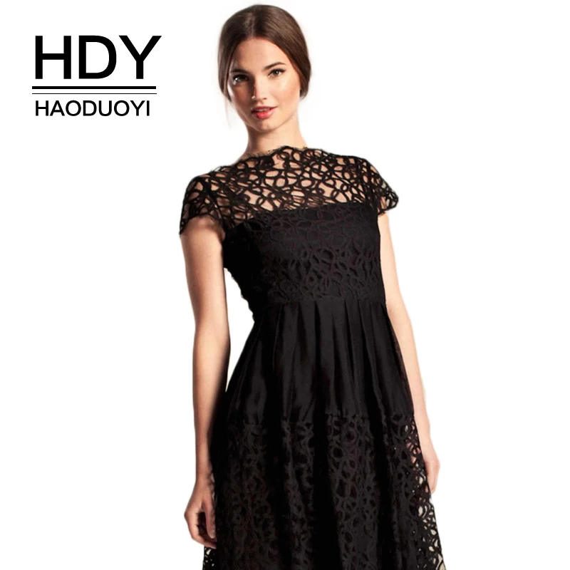 HDY Haoduoyi Apparel Solid Color Sexy Lace Women Dress Patchwork Lace Ruffle Lady Vestidos Elegant Female Fashion Party De Festa
HDY Haoduoyi Apparel Solid Color Sexy Lace Women Dress Patchwork Lace Ruffle Lady Vestidos Elegant Female Fashion Party De Festa