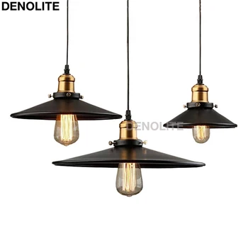 DENOLITE Vintage Industrial Pendant Lamp American Retro Iron Hanging Light For Dining room Restaurant Bar Counter Warehouse
DENOLITE Vintage Industrial Pendant Lamp American Retro Iron Hanging Light For Dining room Restaurant Bar Counter Warehouse