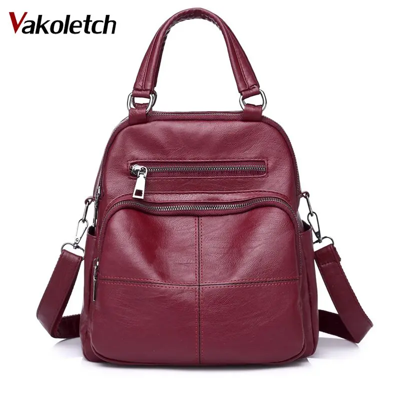 High Quality Schoolbag Elegant Mochilas Escolar Feminina 2019 New Fashion Woman Backpack Leather Brands Female Backpacks KL345
High Quality Schoolbag Elegant Mochilas Escolar Feminina 2019 New Fashion Woman Backpack Leather Brands Female Backpacks KL345