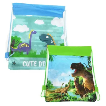 Birthday Party Mochila Boys Favors Cartoon Cute Dinosaur Theme Decorate Non-woven Fabric Baby Shower Drawstring Gifts Bags 1PCS
Birthday Party Mochila Boys Favors Cartoon Cute Dinosaur Theme Decorate Non-woven Fabric Baby Shower Drawstring Gifts Bags 1PCS