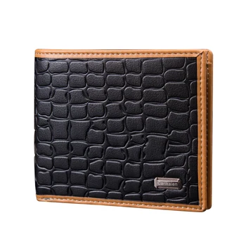 Fashion New Embossed Alligator Grain Men Wallets Quality Patent Leather Black Coffee Card Header Purse Wallet Free Shipping
Fashion New Embossed Alligator Grain Men Wallets Quality Patent Leather Black Coffee Card Header Purse Wallet Free Shipping