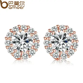BAMOER 10 Colors Romantic Gold Color Round Stud Earrings with AAA Zircon For Women Jewelry boucle d'oreille JIE054
BAMOER 10 Colors Romantic Gold Color Round Stud Earrings with AAA Zircon For Women Jewelry boucle d'oreille JIE054