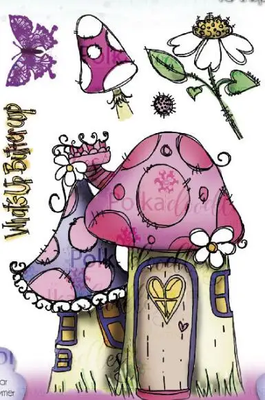 Fairy Mushroom Transparent Clear Stamp/Seal for DIY scrapbooking/photo album Decorative clear stamp A0292
Fairy Mushroom Transparent Clear Stamp/Seal for DIY scrapbooking/photo album Decorative clear stamp A0292
