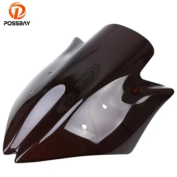 POSSBAY Motorcycle Double Bubble Windscreen Windshield Scooter Wind Deflectors ABS Plastic Fit for Kawasaki Z1000 2007 2008 2009
POSSBAY Motorcycle Double Bubble Windscreen Windshield Scooter Wind Deflectors ABS Plastic Fit for Kawasaki Z1000 2007 2008 2009