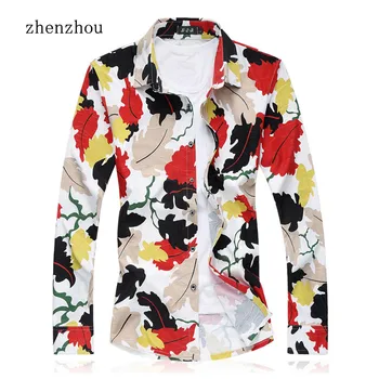ZhenZhou 2019 New Fashion Mens Shirts Big Size Long Sleeve Floral Shirts Men M-5XL 6XL 7XL Camisas Hombre Manga Larga
ZhenZhou 2019 New Fashion Mens Shirts Big Size Long Sleeve Floral Shirts Men M-5XL 6XL 7XL Camisas Hombre Manga Larga