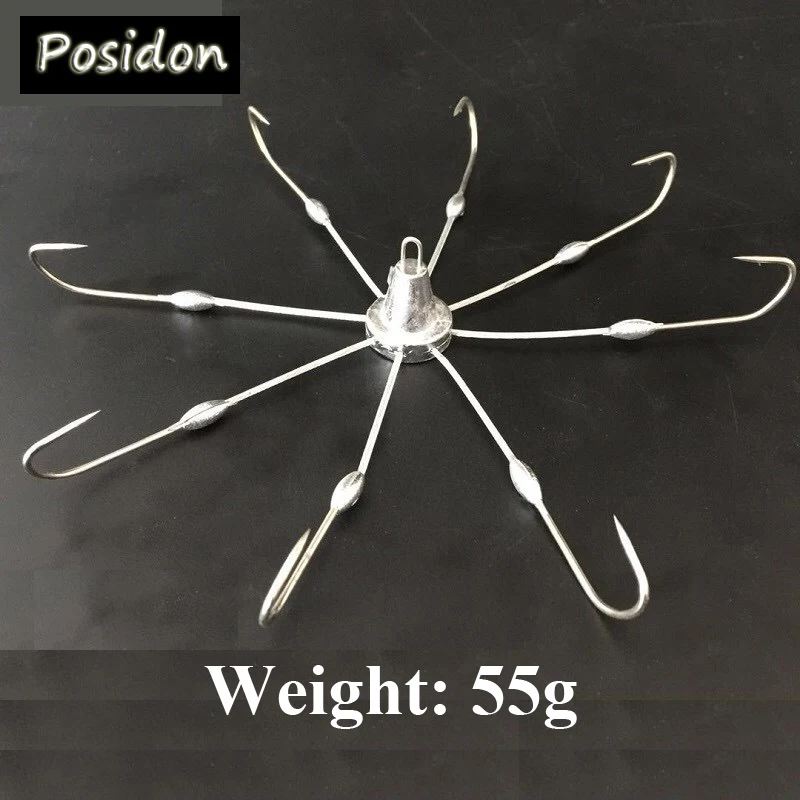 Posidon 5pcs/bag 8 or 6 Explosion Fish Hooks Crab Fishhooks With Lead Head Anchor Hooks Fishing Lures Bait Crab Hooks
Posidon 5pcs/bag 8 or 6 Explosion Fish Hooks Crab Fishhooks With Lead Head Anchor Hooks Fishing Lures Bait Crab Hooks