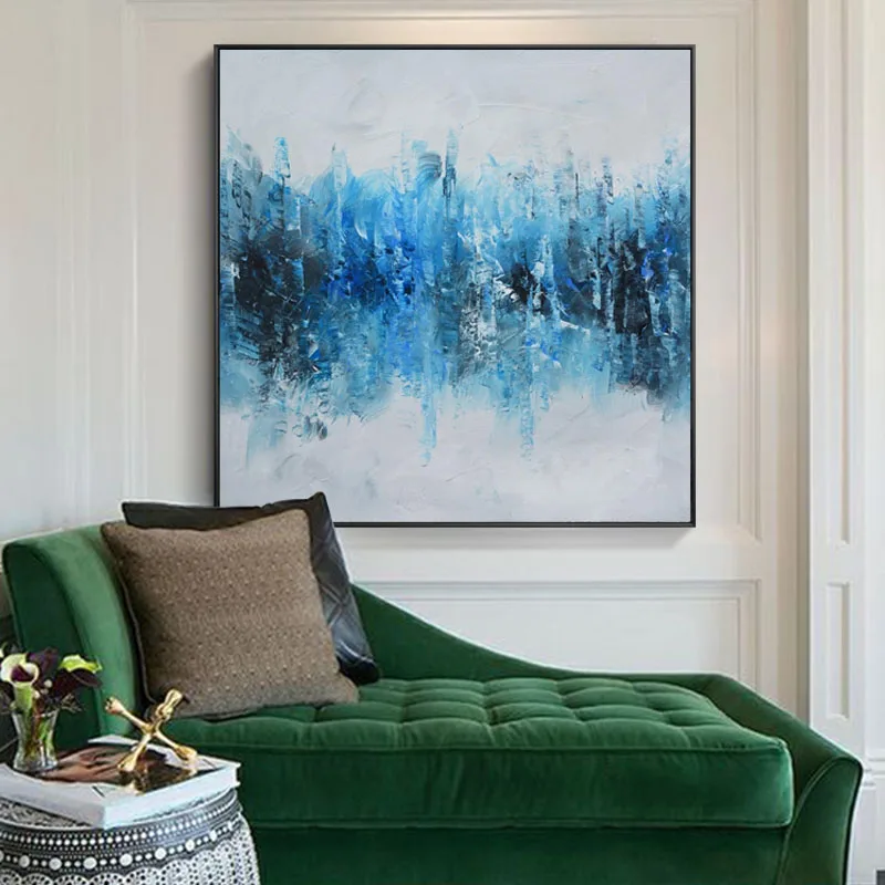 Pure hand-painted oil painting Nordic style abstract paintings living room corridor decoration painting room hotel simple mural
Pure hand-painted oil painting Nordic style abstract paintings living room corridor decoration painting room hotel simple mural