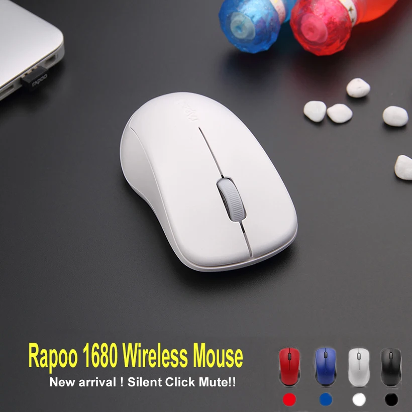 Rapoo 1680 Silent click Mouse 2.4G Wireless Optical Mouse 1000 DPI Noiseless Mice for Mac PC Laptop Computer USB gaming Mouse
Rapoo 1680 Silent click Mouse 2.4G Wireless Optical Mouse 1000 DPI Noiseless Mice for Mac PC Laptop Computer USB gaming Mouse