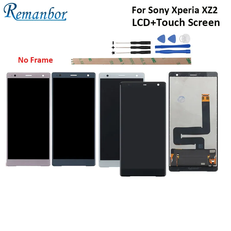 Remanbor For Sony Xperia XZ2 LCD Display And Touch Screen Screen Digitizer Assembly Replacement For Sony Xperia XZ2 With Tools
Remanbor For Sony Xperia XZ2 LCD Display And Touch Screen Screen Digitizer Assembly Replacement For Sony Xperia XZ2 With Tools