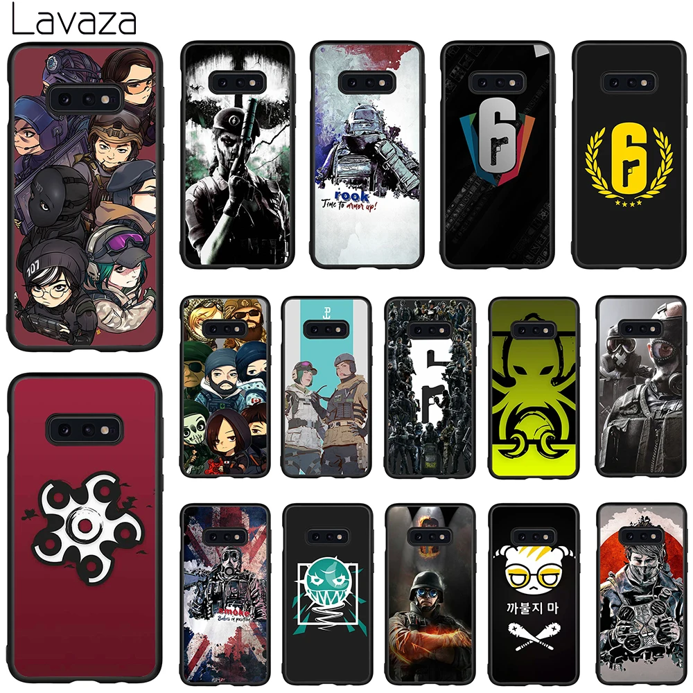 Lavaza Rainbow Six Siege Soft Case for Galaxy Note 8 9 S7 edge S8 S9 S10 Plus S10e M10 20 30 Cover
Lavaza Rainbow Six Siege Soft Case for Galaxy Note 8 9 S7 edge S8 S9 S10 Plus S10e M10 20 30 Cover