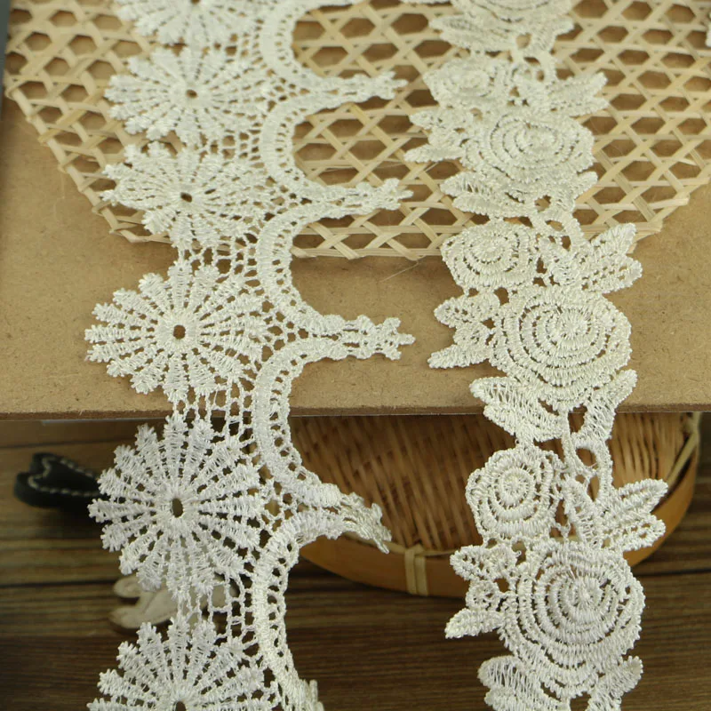 6.5-8.5CM Handmade DIY lace accessories embroidery lace 
6.5-8.5CM Handmade DIY lace accessories embroidery lace