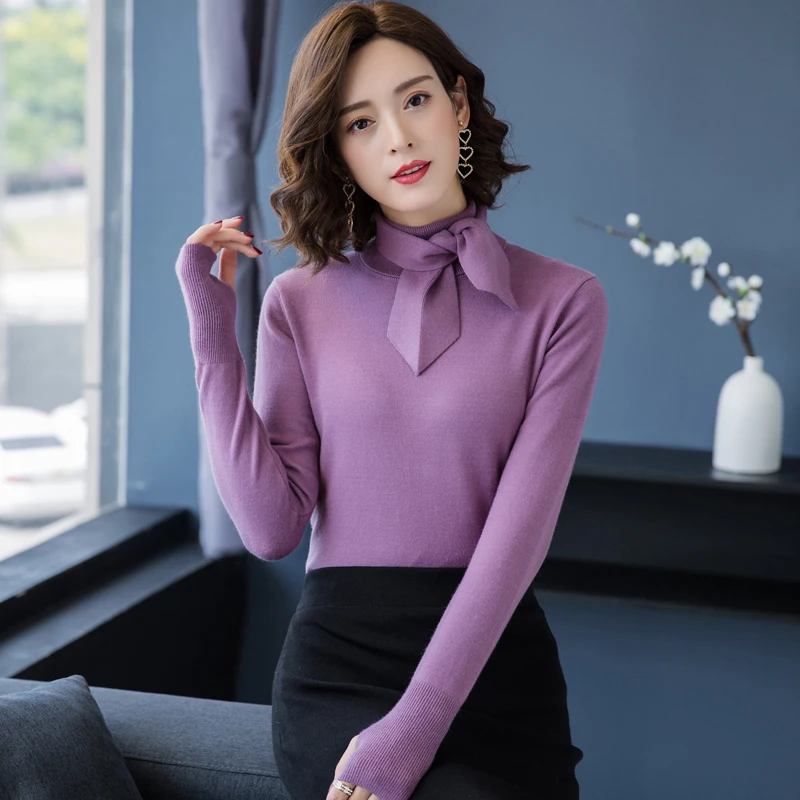 New Arrival Women Turtleneck Cashmere Sweater Pullovers Elegant Lady Slim Solid Elastic Basic Wool Sweater
New Arrival Women Turtleneck Cashmere Sweater Pullovers Elegant Lady Slim Solid Elastic Basic Wool Sweater