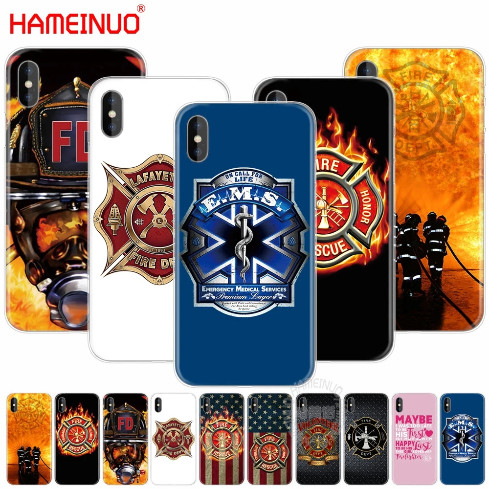 HAMEINUO Firefighter Fireman Fire EMS Rescue cell phone Cover case for iphone X 8 7 6 4 4s 5 5s SE 5c 6s plus 
HAMEINUO Firefighter Fireman Fire EMS Rescue cell phone Cover case for iphone X 8 7 6 4 4s 5 5s SE 5c 6s plus
