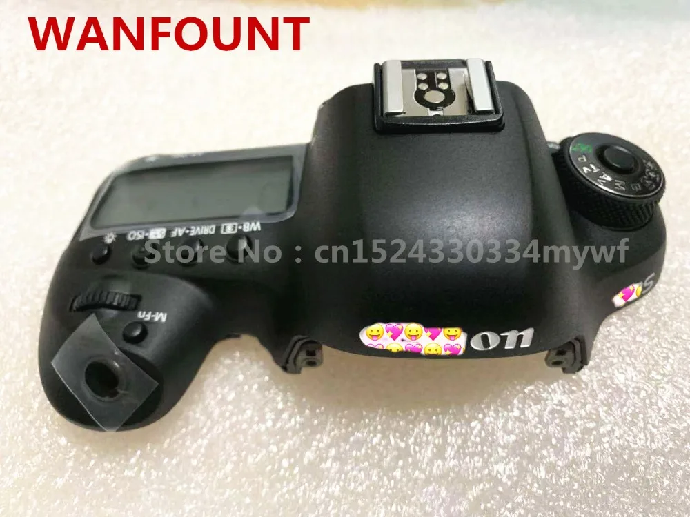 

New original Top cover assembly with Shoulder Control panel and button parts for Canon EOS 5D Mark IV ; 5DIV 5D4 DS126461 SLR