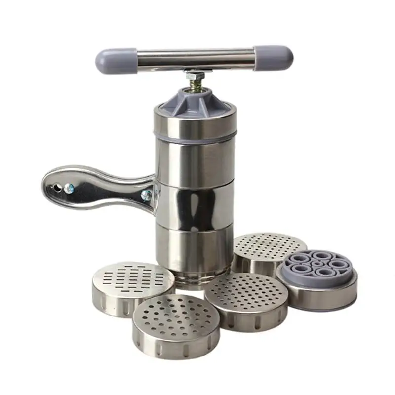 Stainless Steel Manual Pasta Noodle Maker Making Machine Vegetable Fruit Juicer Presse Machine Spaetzle Spaghetti Maker Mold
Stainless Steel Manual Pasta Noodle Maker Making Machine Vegetable Fruit Juicer Presse Machine Spaetzle Spaghetti Maker Mold