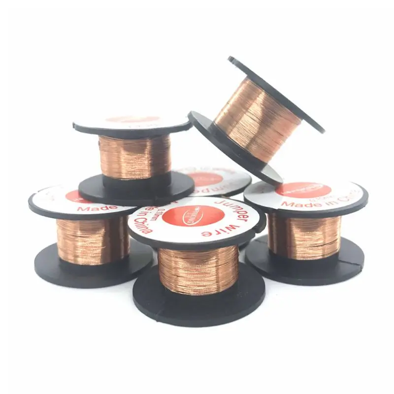 1Pc 0.1mm PCB Link Wire Copper Soldering Wire Maintenance Jump Wine PCB Welding Mobile Phone Computer Repair Tools Welding Tools
1Pc 0.1mm PCB Link Wire Copper Soldering Wire Maintenance Jump Wine PCB Welding Mobile Phone Computer Repair Tools Welding Tools