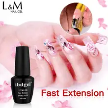 1 Pc 15 ml naturel Nude 6 couleurs UV constructeur Gel vernis à ongles Camouflage UV Gel acrylique pour Extension d'art d'ongle(China)