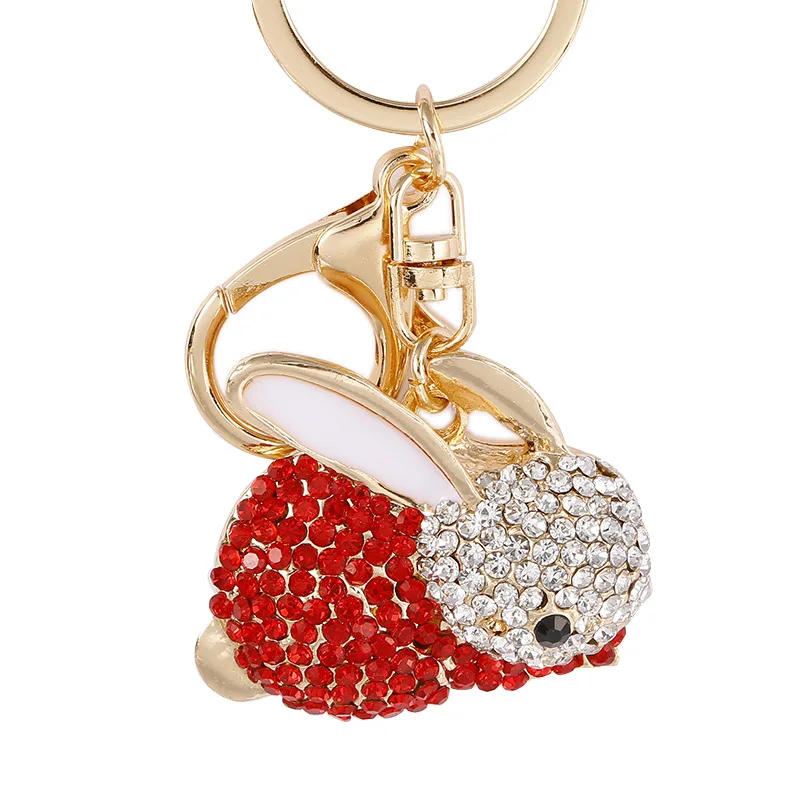 Cute cartoon rabbit rhinestone alloy keychain female girl key ring children's gift bag anime pendant jewelry 2019 new hot sale
Cute cartoon rabbit rhinestone alloy keychain female girl key ring children's gift bag anime pendant jewelry 2019 new hot sale