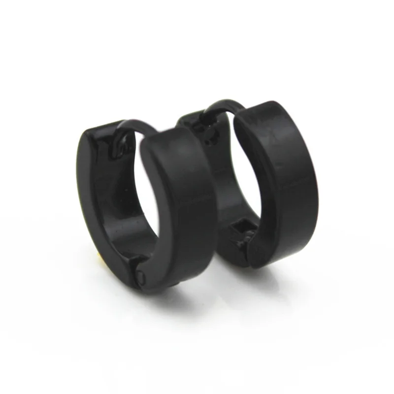 Stainless Steel Huggie Hoop Earrings Black Sliver Gold Small Round Circle Loop Earring Women Men Fashion Jewelry Accessories
Stainless Steel Huggie Hoop Earrings Black Sliver Gold Small Round Circle Loop Earring Women Men Fashion Jewelry Accessories