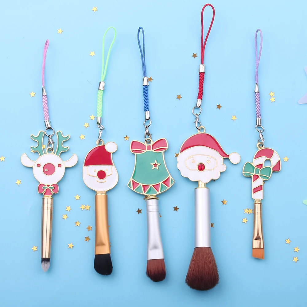 Beauty Christmas Makeup Brush Santa Claus Candy Elk Small Bell Mini Cosmetic Brush Mini Foundation Brush Powder Makeup Brushes
Beauty Christmas Makeup Brush Santa Claus Candy Elk Small Bell Mini Cosmetic Brush Mini Foundation Brush Powder Makeup Brushes