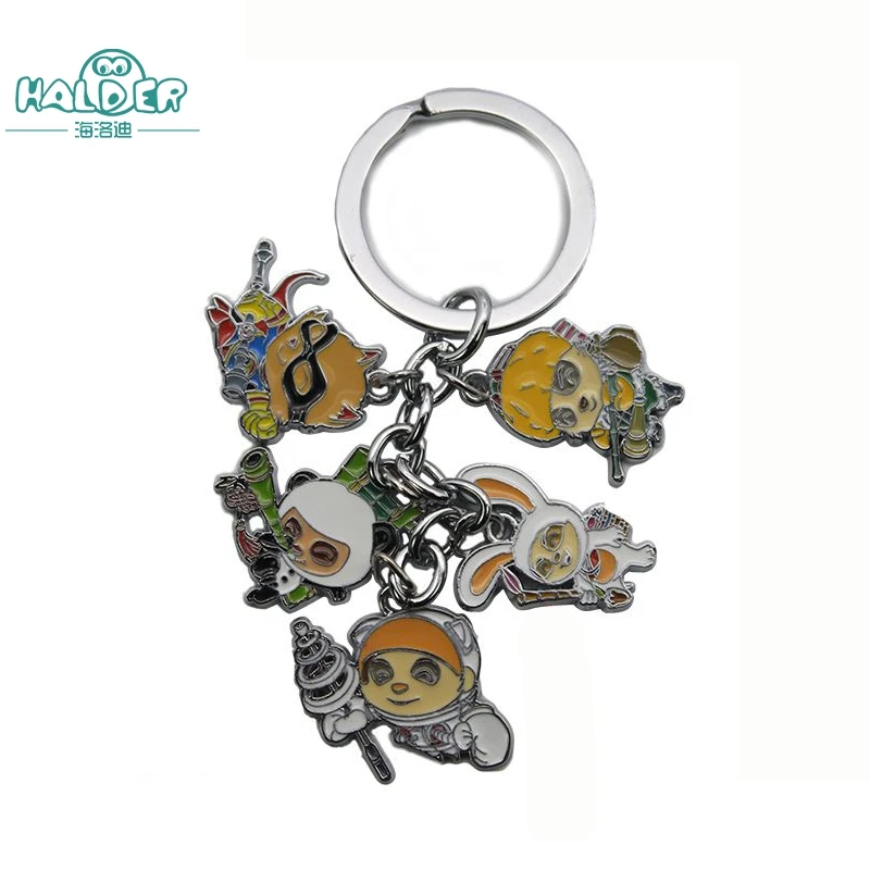 Halder Anime League of Legends Heroes LOL Characters Model Keychains Accessories Cartoon Keyring Gift
Halder Anime League of Legends Heroes LOL Characters Model Keychains Accessories Cartoon Keyring Gift