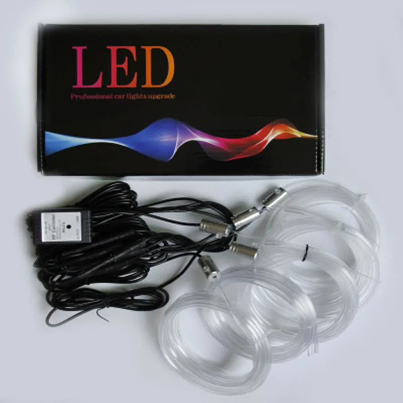 New-Sound-Active-EL-Neon-Wire-Strip-Light-RGB-LED-Car-Interior-Light-Multicolor-Bluetooth-Phone