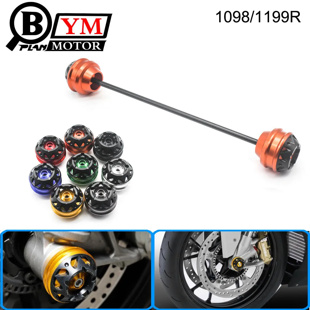 Free delivery for Ducati 1098/1199R 2007-2012 CNC Modified Motorcycle Front wheel drop ball / shock absorber
Free delivery for Ducati 1098/1199R 2007-2012 CNC Modified Motorcycle Front wheel drop ball / shock absorber