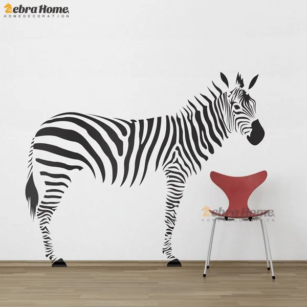 Zebra Wall Decal Sticker For Living Room Study Room Modern Art Style Murals Wallpaper Home Package Decoration Free Shipping
Zebra Wall Decal Sticker For Living Room Study Room Modern Art Style Murals Wallpaper Home Package Decoration Free Shipping