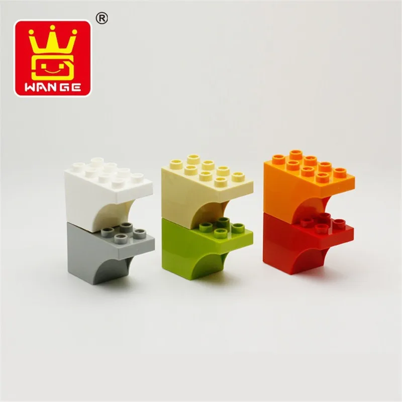 10pcs/lot 2*4 Dots Big Size Building Block Parts for Own Creation DIY large particles Building Bricks Spare Parts
10pcs/lot 2*4 Dots Big Size Building Block Parts for Own Creation DIY large particles Building Bricks Spare Parts