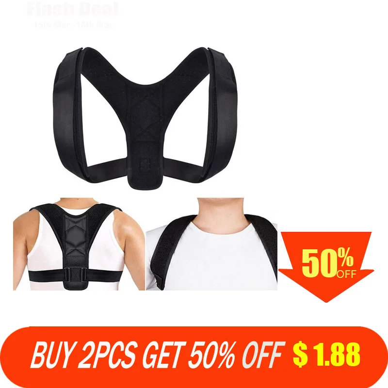 1 Pcs Adjustable Clavicle Back Fixation Belt Anti-humpback Correction Belt Humpback Correction Belt Unisex
1 Pcs Adjustable Clavicle Back Fixation Belt Anti-humpback Correction Belt Humpback Correction Belt Unisex