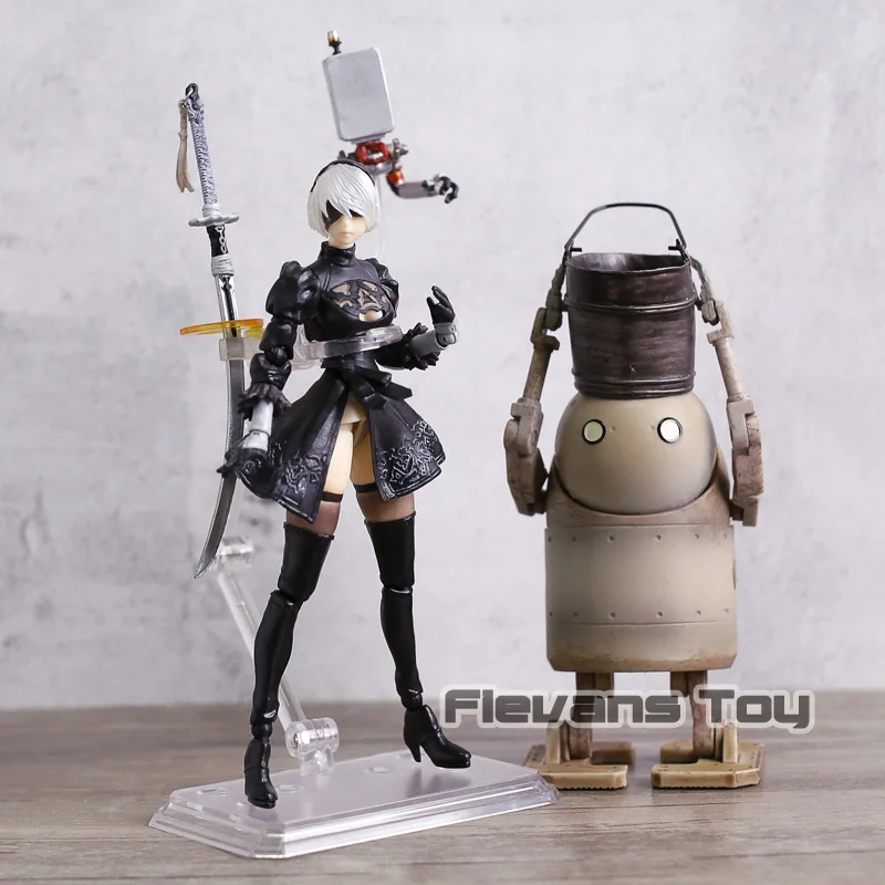 NieR Automata YoRHa No.2 Type B 2B & Machine Lifeform Action Figure Doll PVC Movabel Model Figurine Toy
NieR Automata YoRHa No.2 Type B 2B & Machine Lifeform Action Figure Doll PVC Movabel Model Figurine Toy