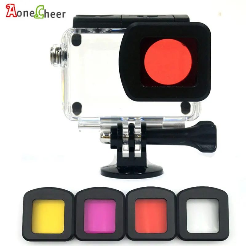 Diving Waterproof Lens filters UV/Red/Yellow/Purple filter for SJ8 Air Pro Plus Sports Action Camera Accessories for SJ8 Series
Diving Waterproof Lens filters UV/Red/Yellow/Purple filter for SJ8 Air Pro Plus Sports Action Camera Accessories for SJ8 Series