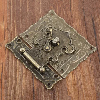 1Pc Antique Bronze Jewelry Wooden Box Hasps Drawer Latches Decorative Suitcases Latch Buckle Clasp Furniture Hardware 84*81mm
1Pc Antique Bronze Jewelry Wooden Box Hasps Drawer Latches Decorative Suitcases Latch Buckle Clasp Furniture Hardware 84*81mm