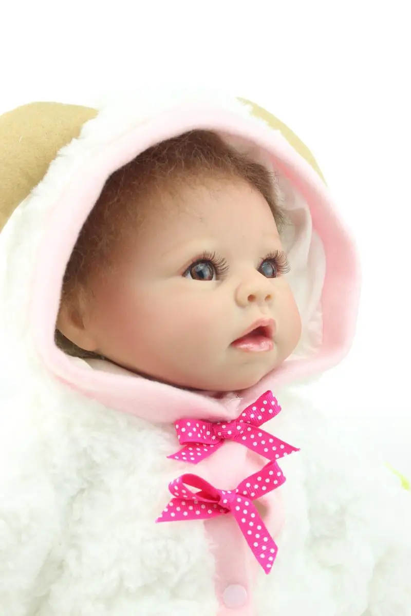 Silicone reborn baby dolls very soft sleeping girl doll handmade lifelike fashionable baby birthday gift brinquedos new design
Silicone reborn baby dolls very soft sleeping girl doll handmade lifelike fashionable baby birthday gift brinquedos new design