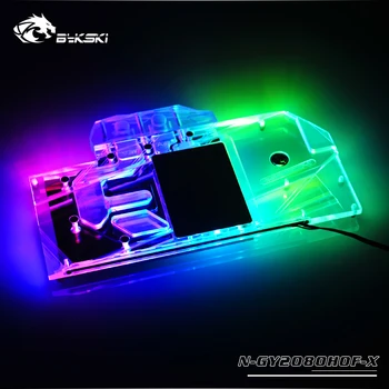 Bykski N-GY2080HOF-X, Full Cover Graphics Card Water Cooling Block, For Galaxy RTX2080Ti HOF 
Bykski N-GY2080HOF-X, Full Cover Graphics Card Water Cooling Block, For Galaxy RTX2080Ti HOF