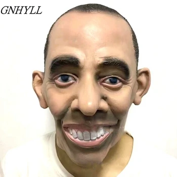GNHYLL U.S. President Barack Obama Celebrity Face Mask Latex Face Mask Obama Face Head Mask For Cosplay Funny Party Mask
GNHYLL U.S. President Barack Obama Celebrity Face Mask Latex Face Mask Obama Face Head Mask For Cosplay Funny Party Mask