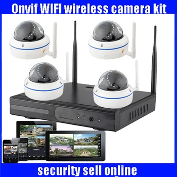 CCTV 4CH Wireless 720P Surveillance NVR System Kit with 4 Indoor Day/Night 1.0MP IP Cameras Video Push 3G Wifi P2P Onvif
CCTV 4CH Wireless 720P Surveillance NVR System Kit with 4 Indoor Day/Night 1.0MP IP Cameras Video Push 3G Wifi P2P Onvif